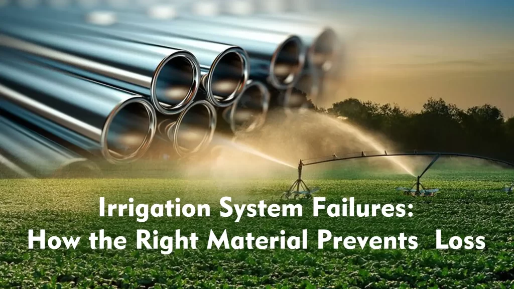 Irrigation System Failures: How the Right Material Prevents Loss