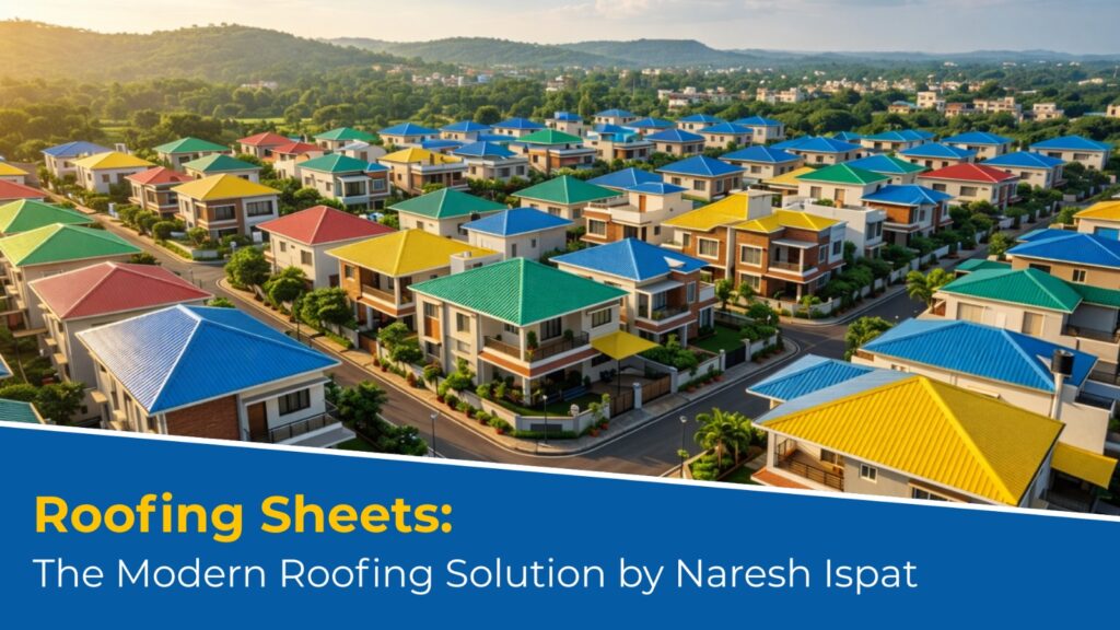 Roofing Sheets: The Modern Roofing Solution by Naresh Ispat