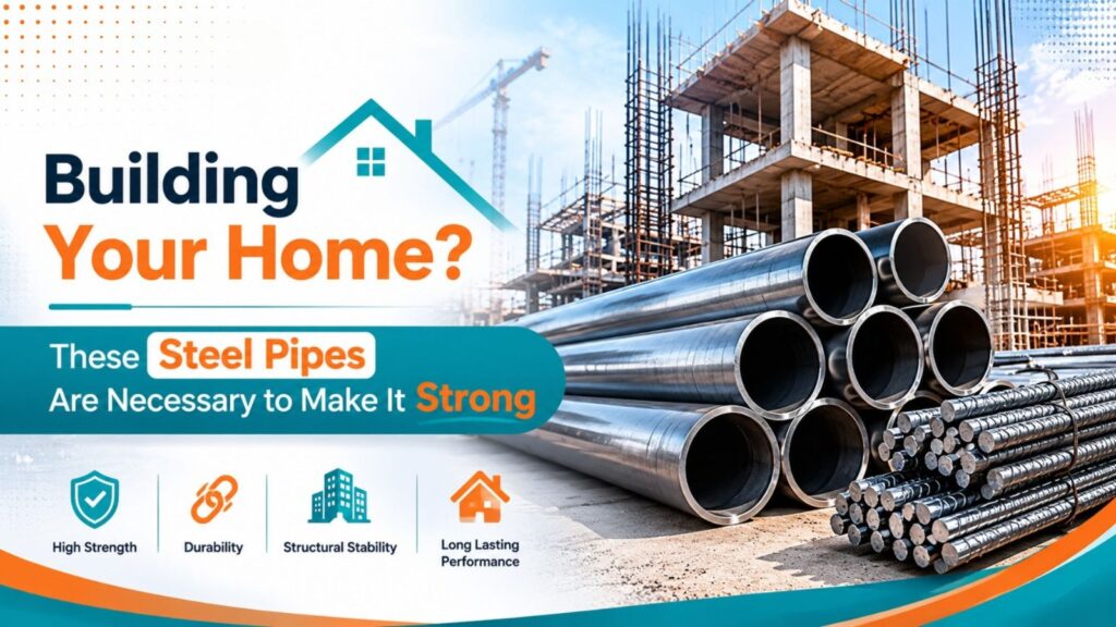 Building Your Home? These Steel Pipes Are Necessary to Make It Strong
