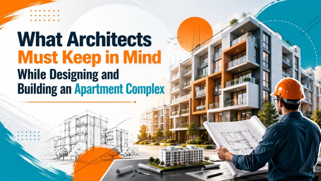 What Architects Must Keep in Mind While Designing and Building an Apartment Complex